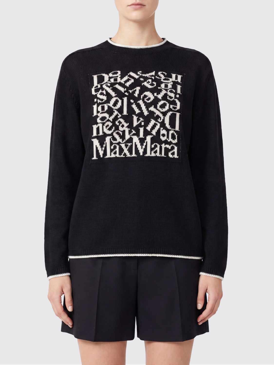'S MAX MARA Sweater Woman color Black
