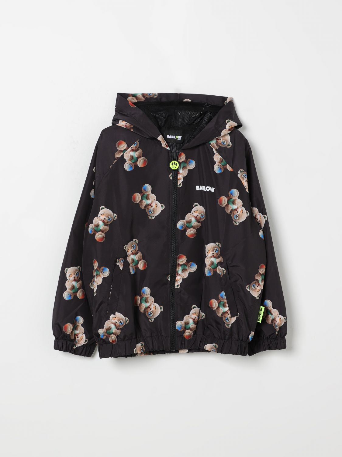 BARROW KIDS Kapuzenjacke aus bedrucktem Funktionsgewebe