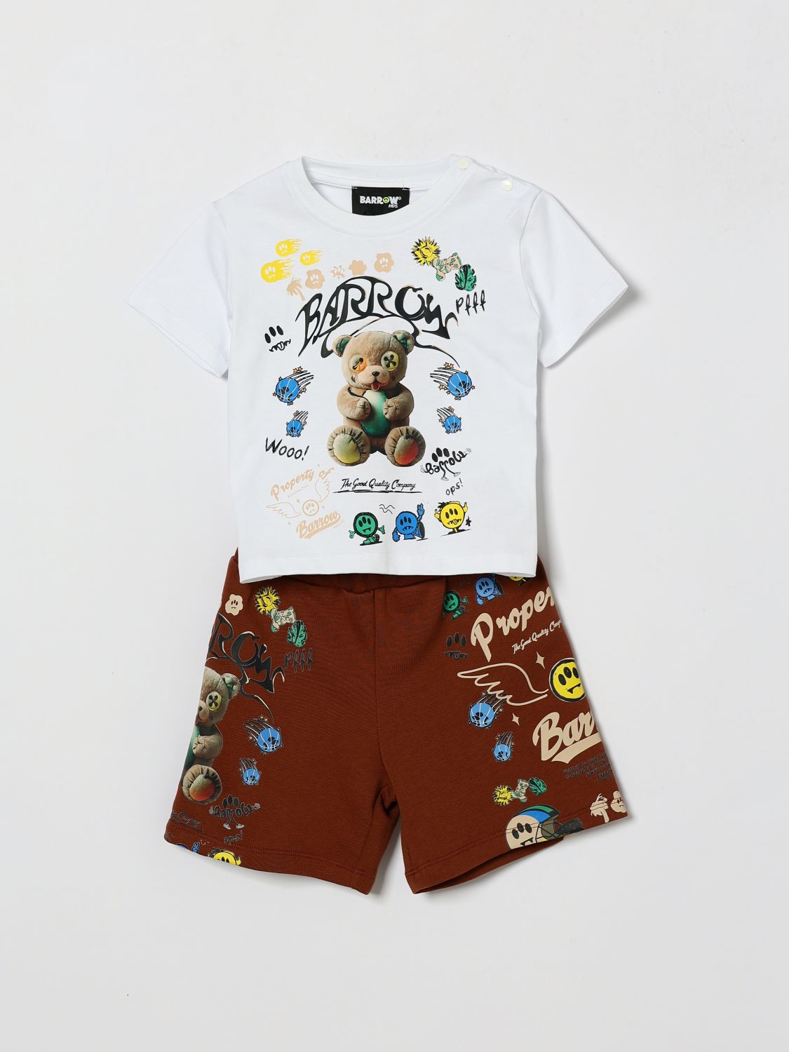 BARROW KIDS Bedrucktes Baumwoll-Tages-Set