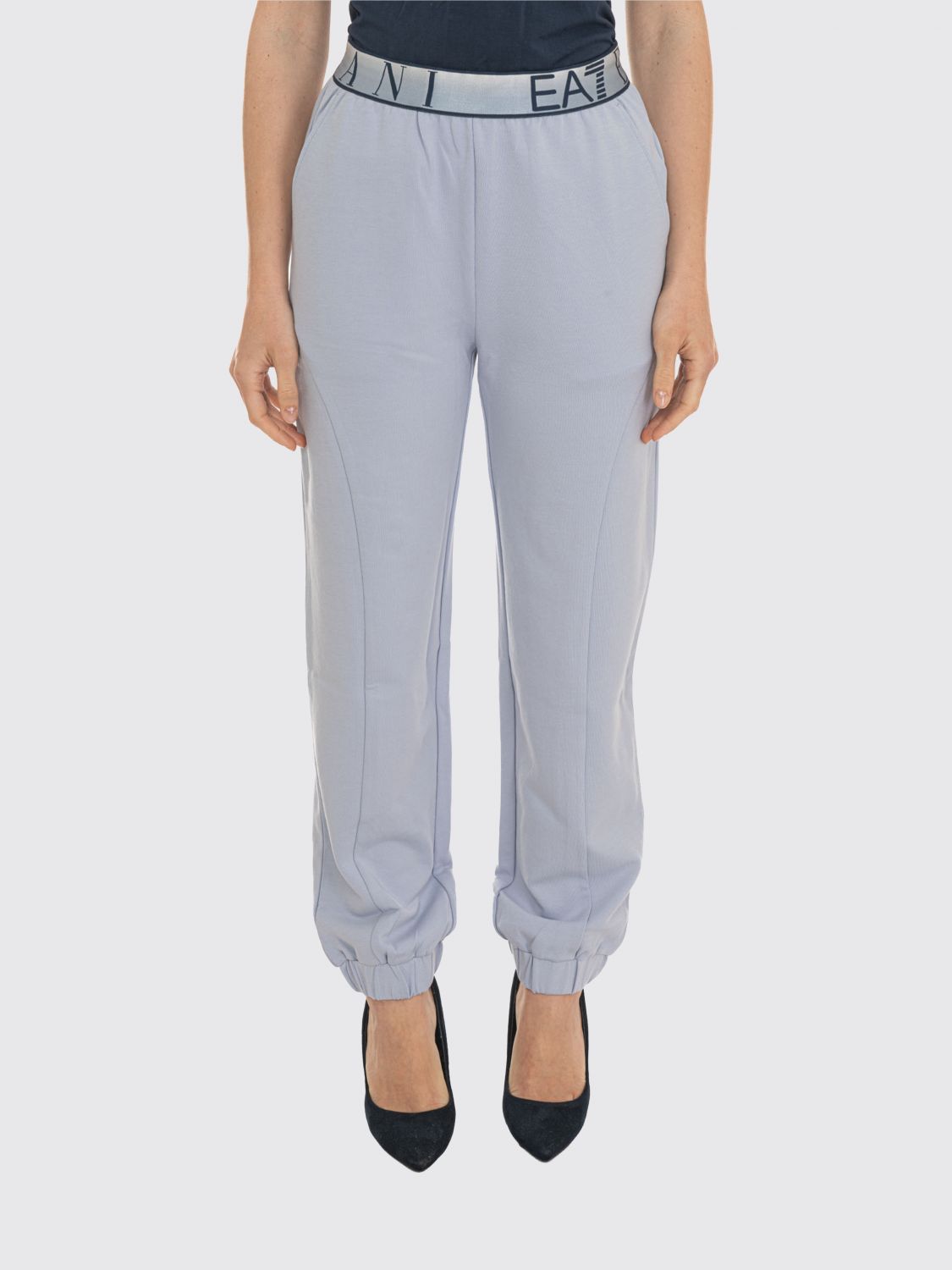 EA7 Pantaloni Donna colore Celeste
