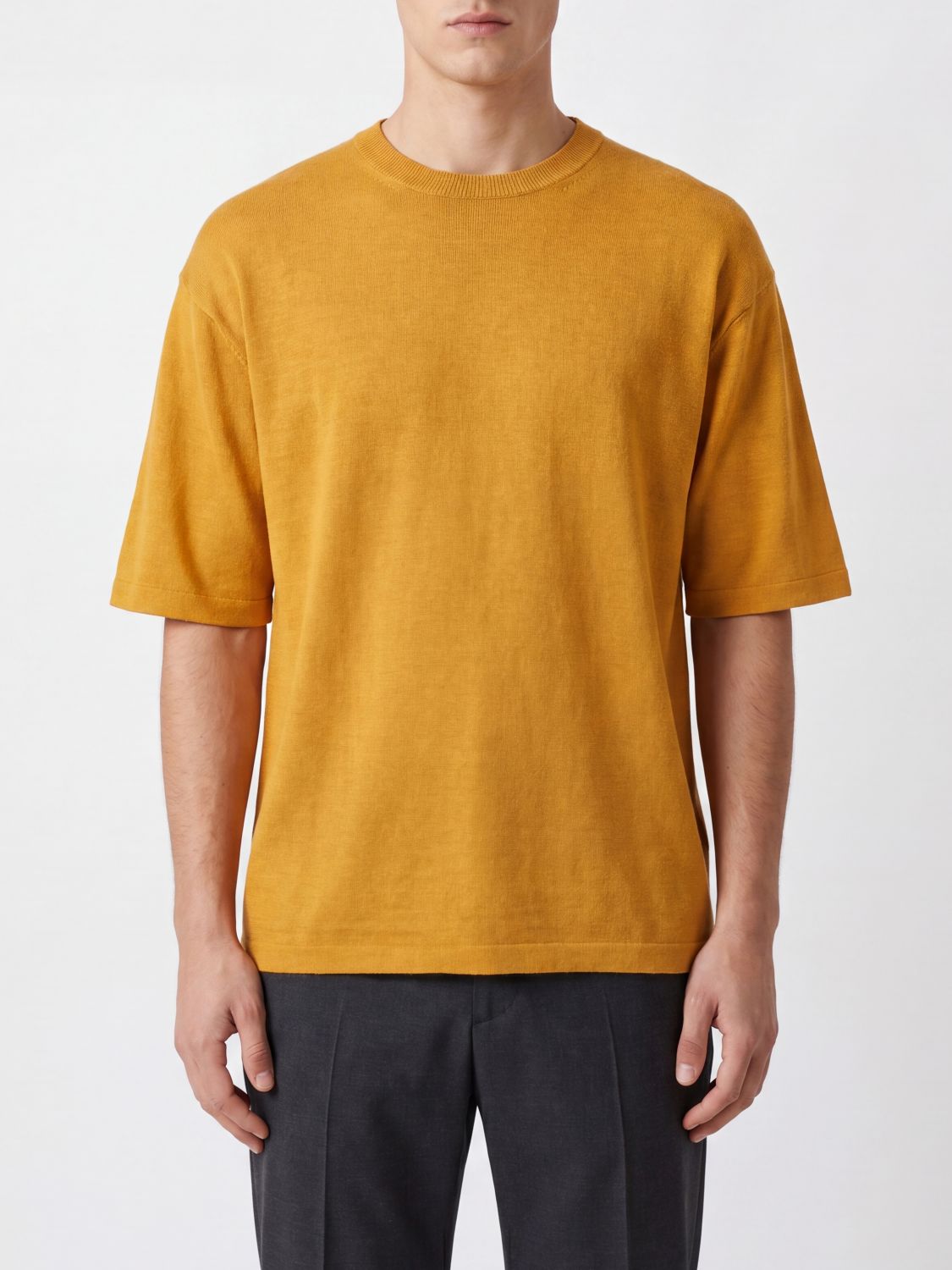 ROBERTO COLLINA T-Shirt Men color Yellow