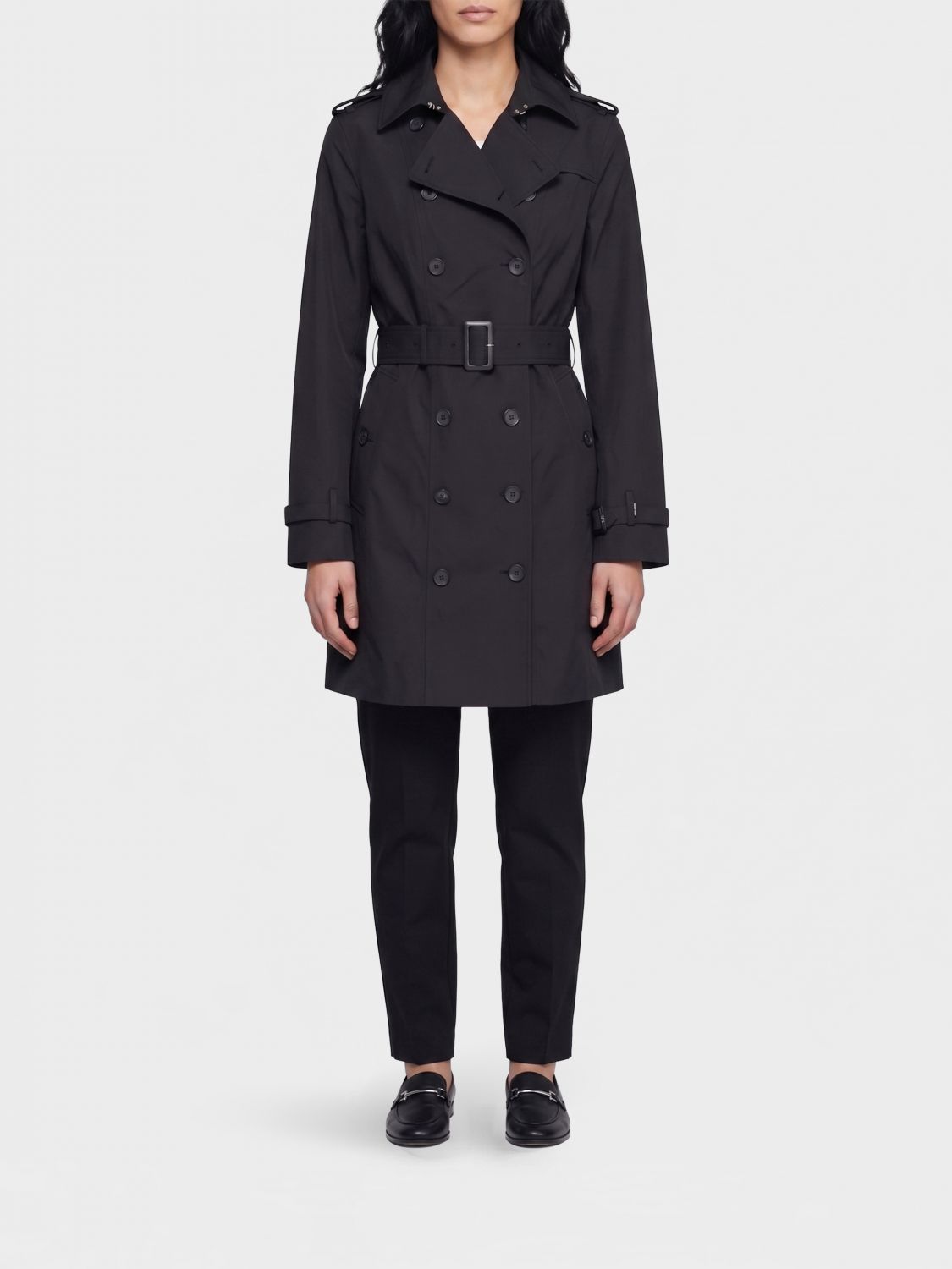 SAVE THE DUCK Sofi Zweireihiger Trenchcoat