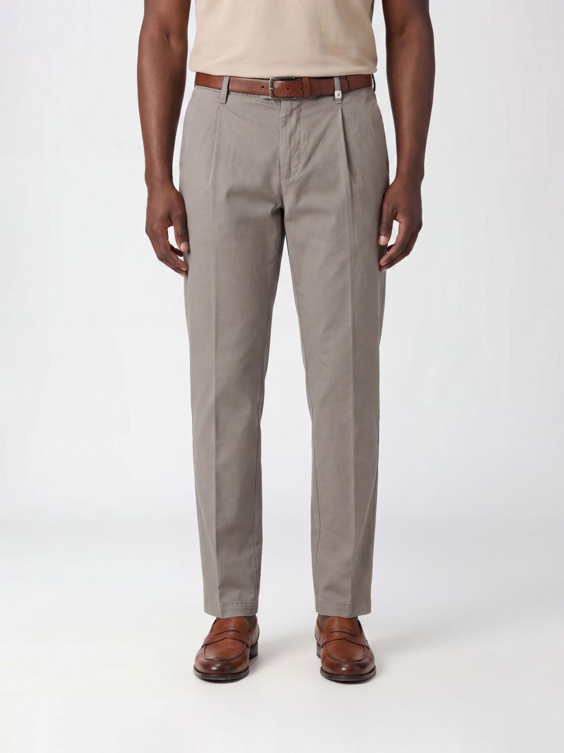 MYTHS Pants Men color Beige