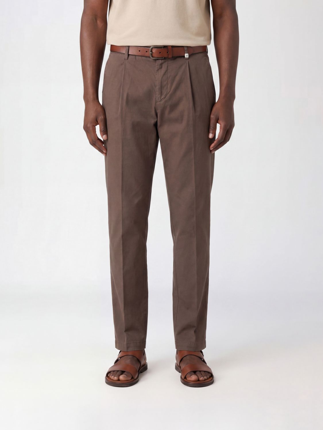 MYTHS Pantaloni Uomo colore Moro