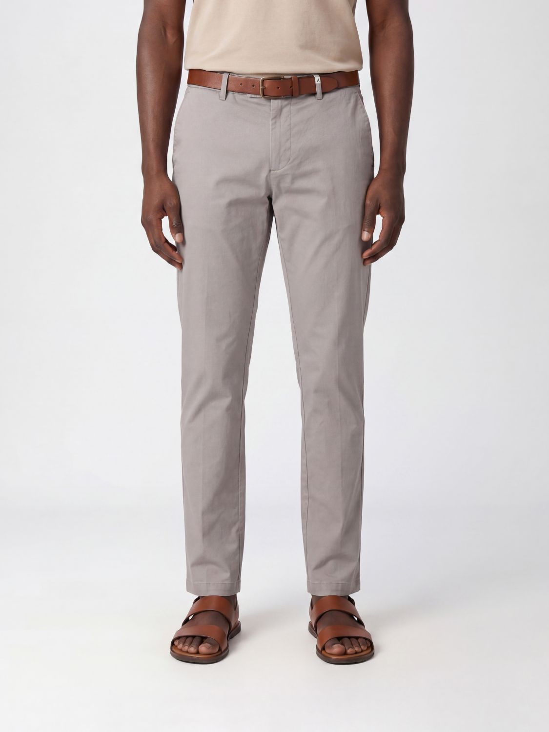 MYTHS Pants Men color Brown