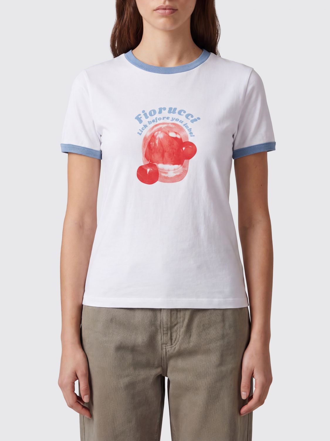 FIORUCCI T-shirts in cotone con logo