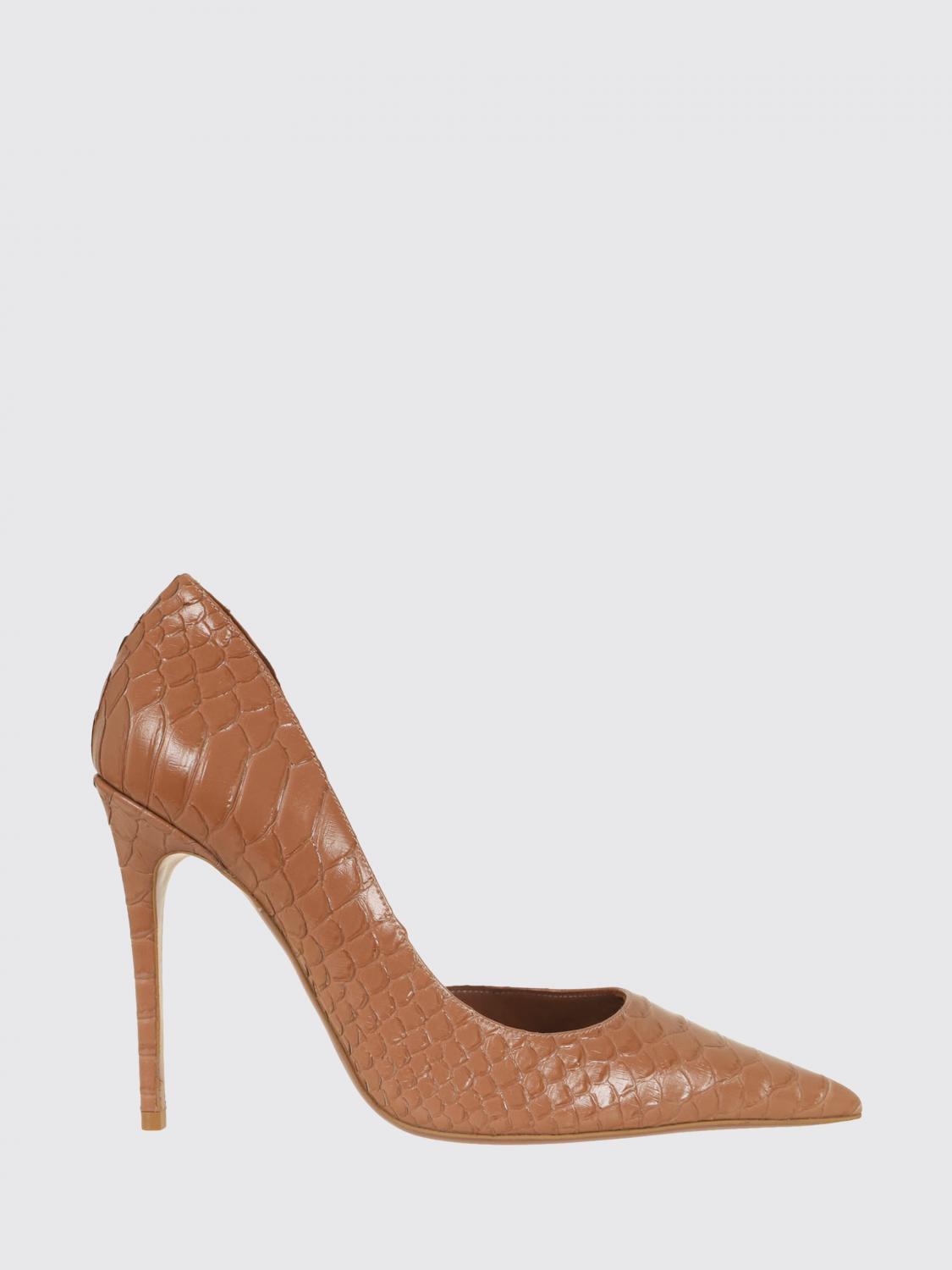 Paris Texas Python Print Leather Vera Pumps