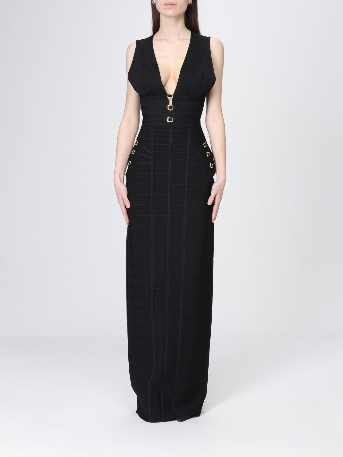 ELISABETTA FRANCHI Langes Kleid aus Jersey