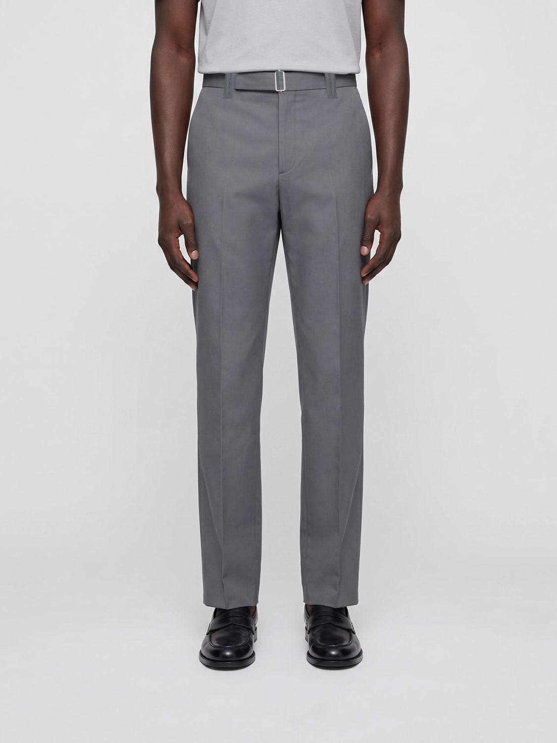 LARDINI Cotton And Silk Tailored Trousers　LARDINI コットン&シルク テーラードパンツ LARDINI