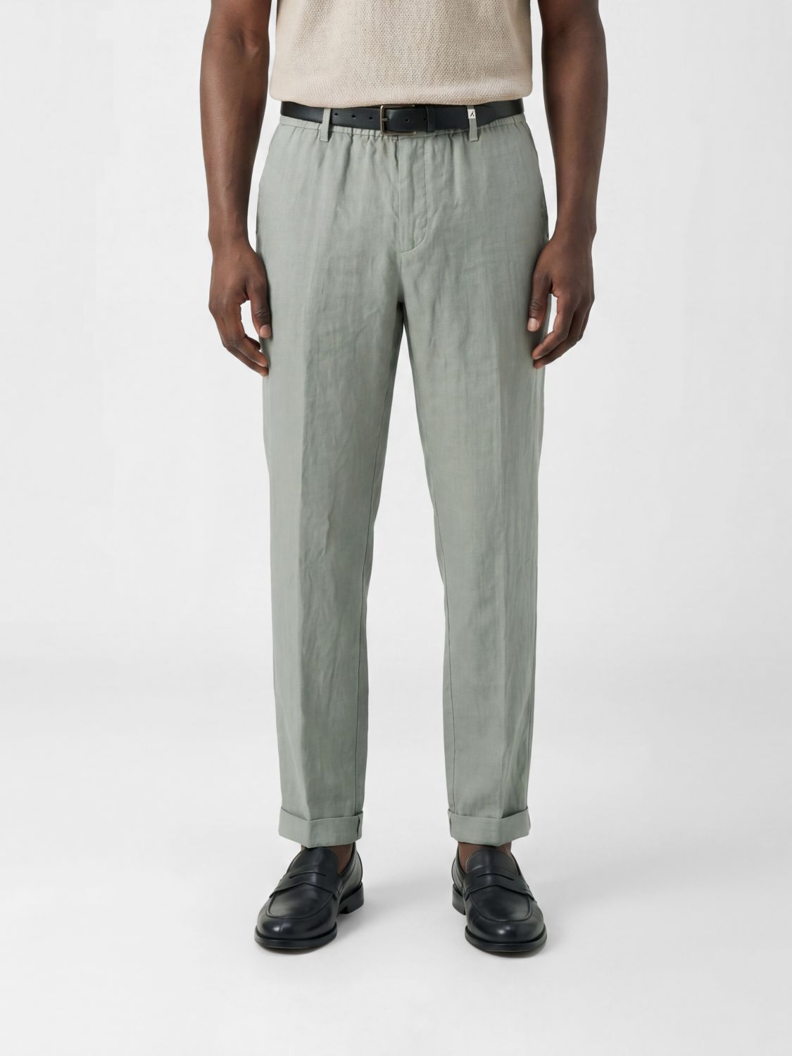 MYTHS Pants Men color Green