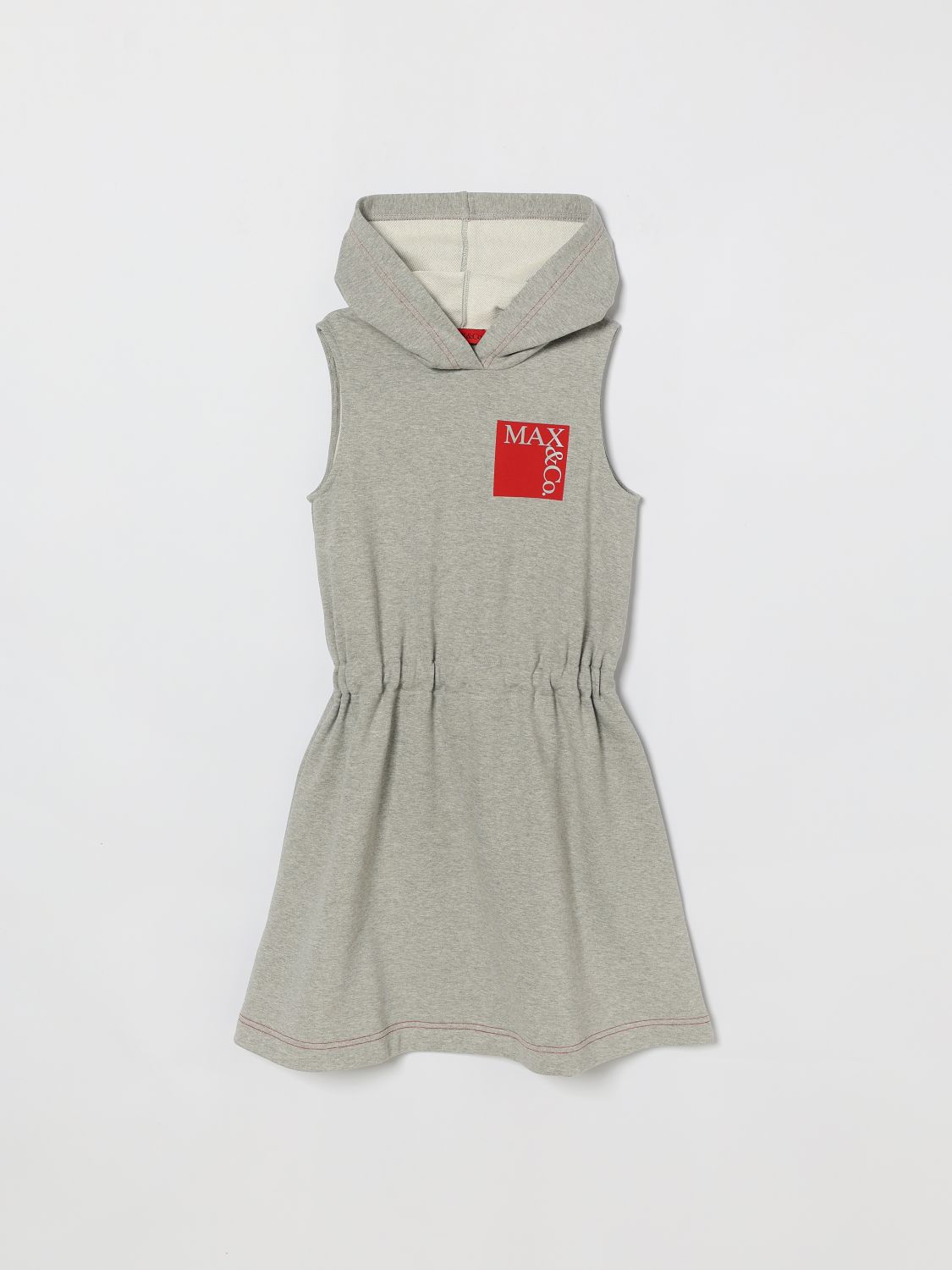 MAX & CO. KID Kapuzenkleid aus Baumwolle