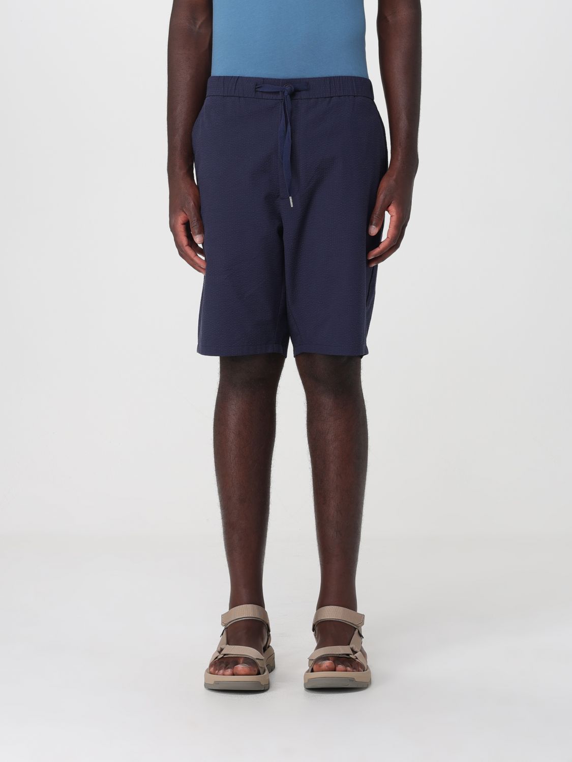 SUN68 Shorts Men color Blue