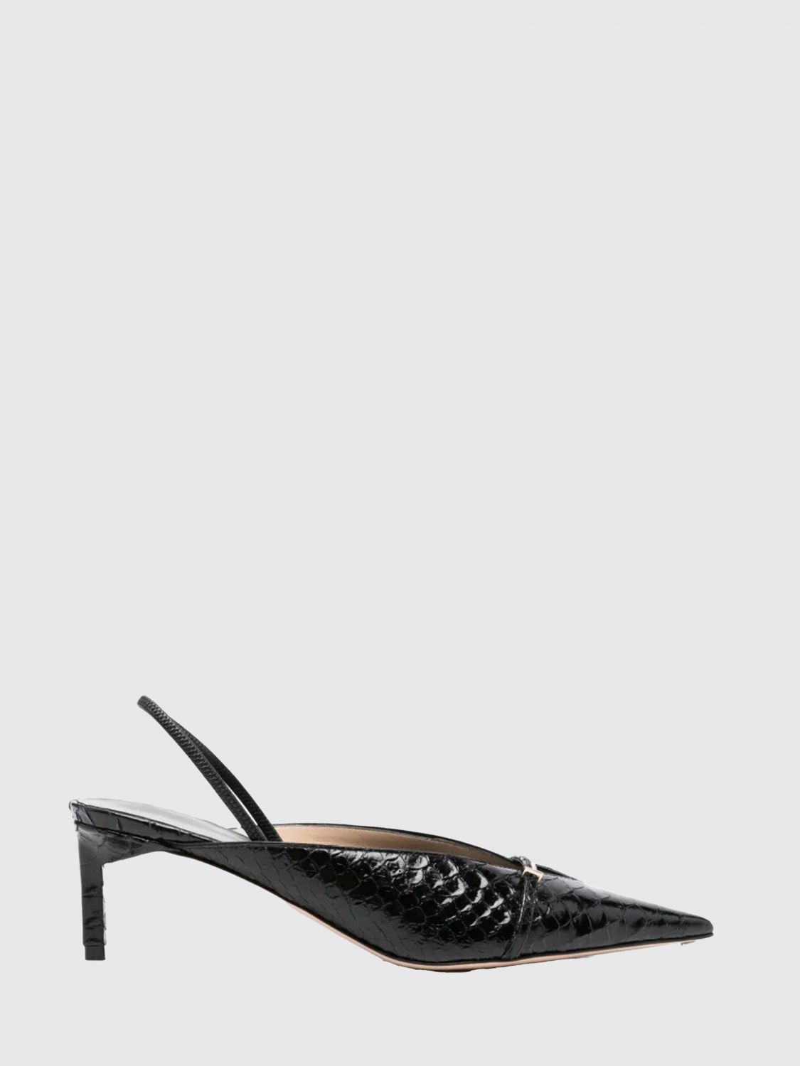 TOM FORD TOM FORD Crocodile Print Leather Slingback Pumps　TOM FORD クロコダイルプリント レザー スリングバック パンプス