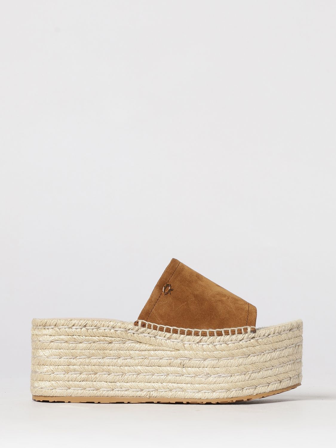 GIANVITO ROSSI Suede Wedge Sandal　GIANVITO ROSSI スエード ウェッジ サンダル GIANVITO