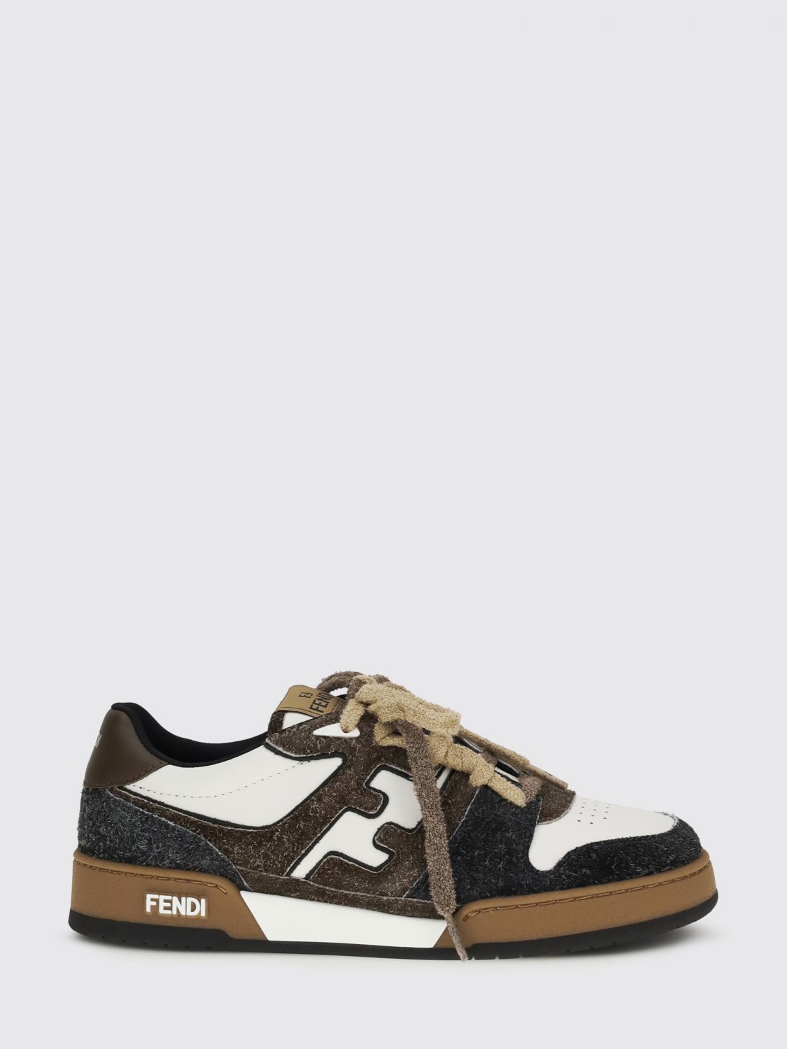 FENDI Sneakers Match in pelle