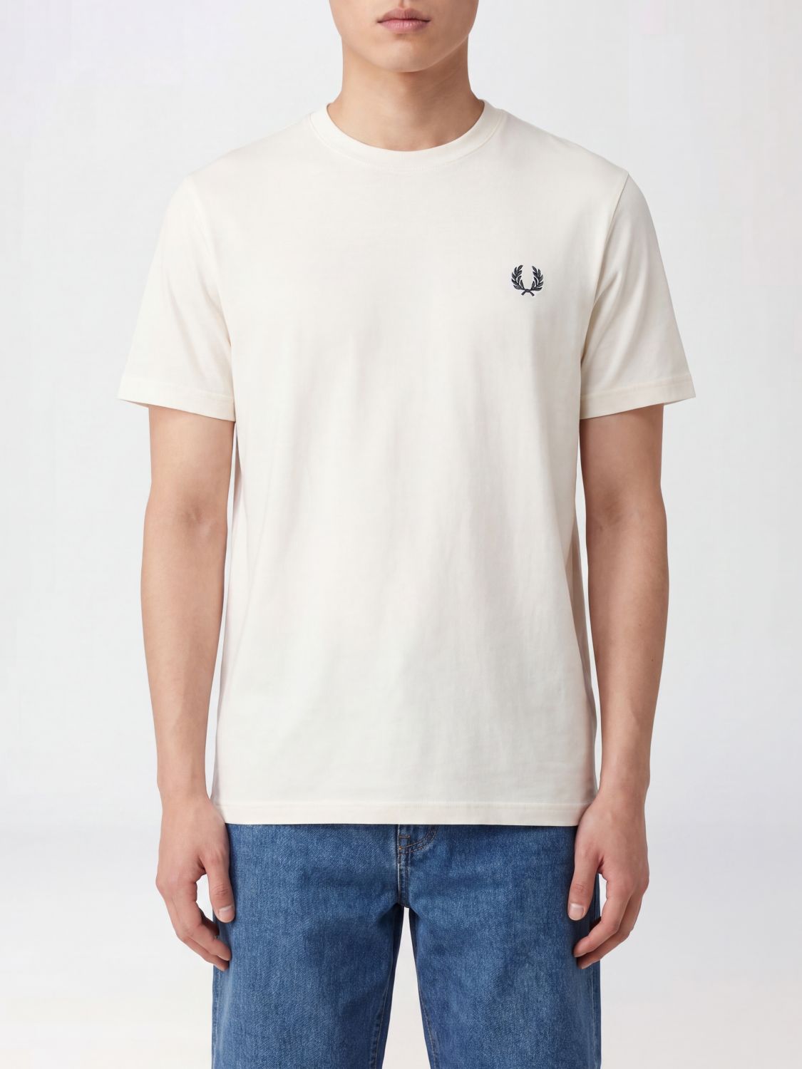 FRED PERRY T-Shirt Men color Nude