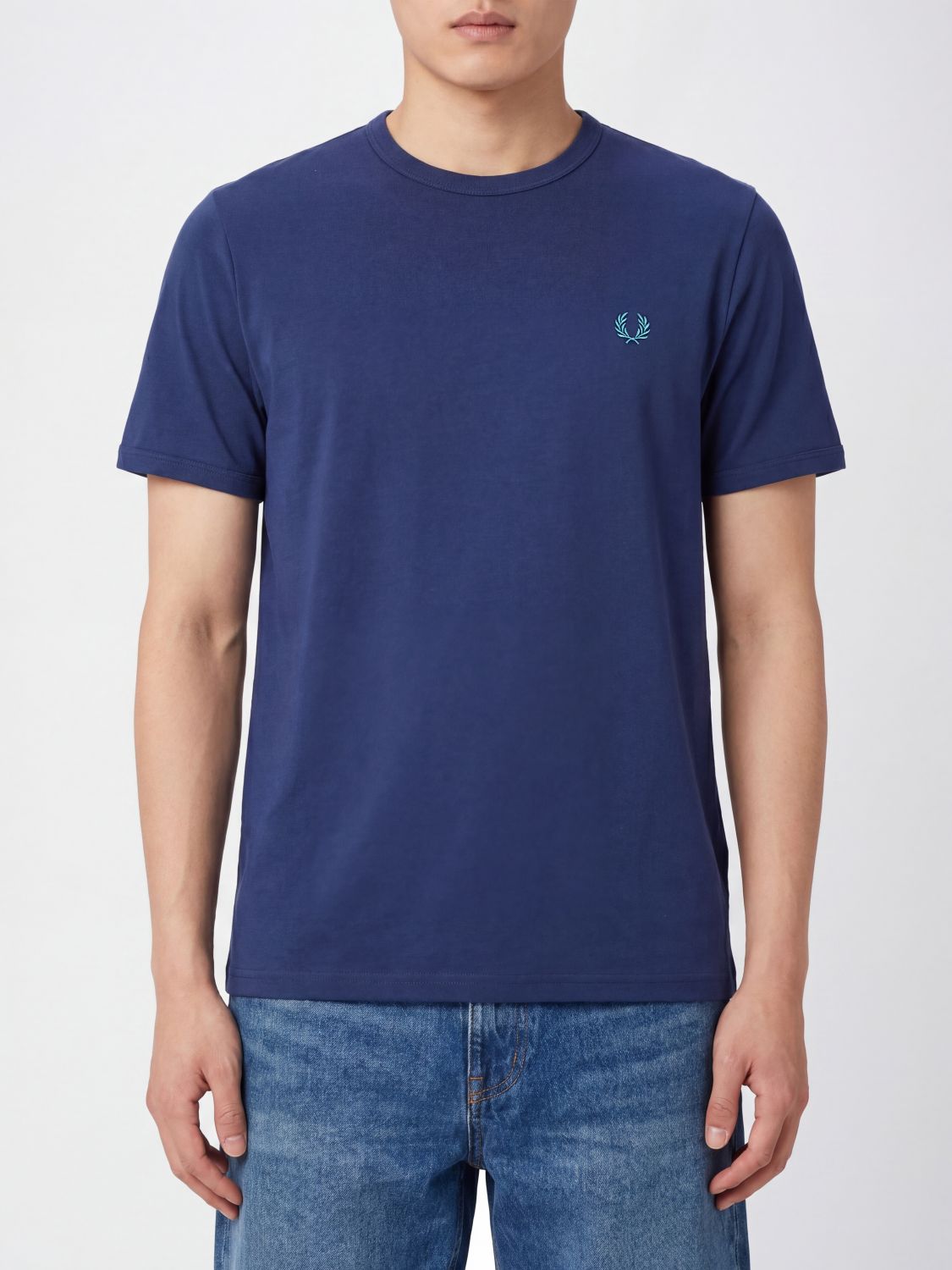 FRED PERRY T-Shirt Men color Blue 2