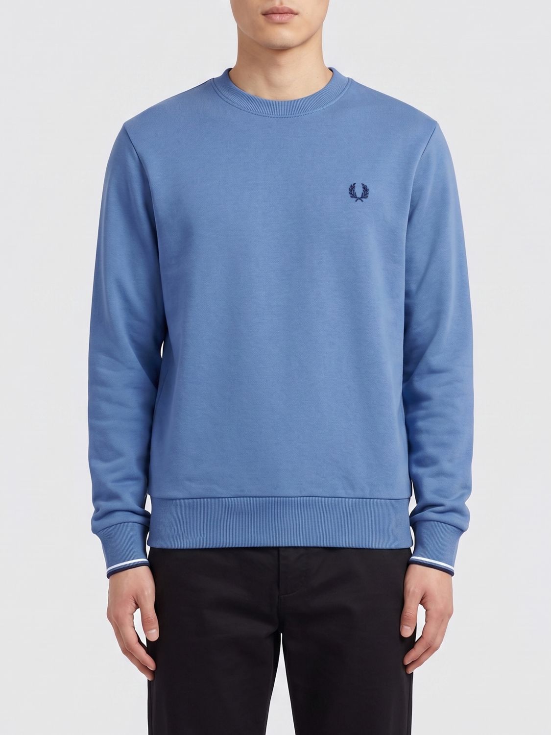 FRED PERRY Sweatshirt Men color Blue 1