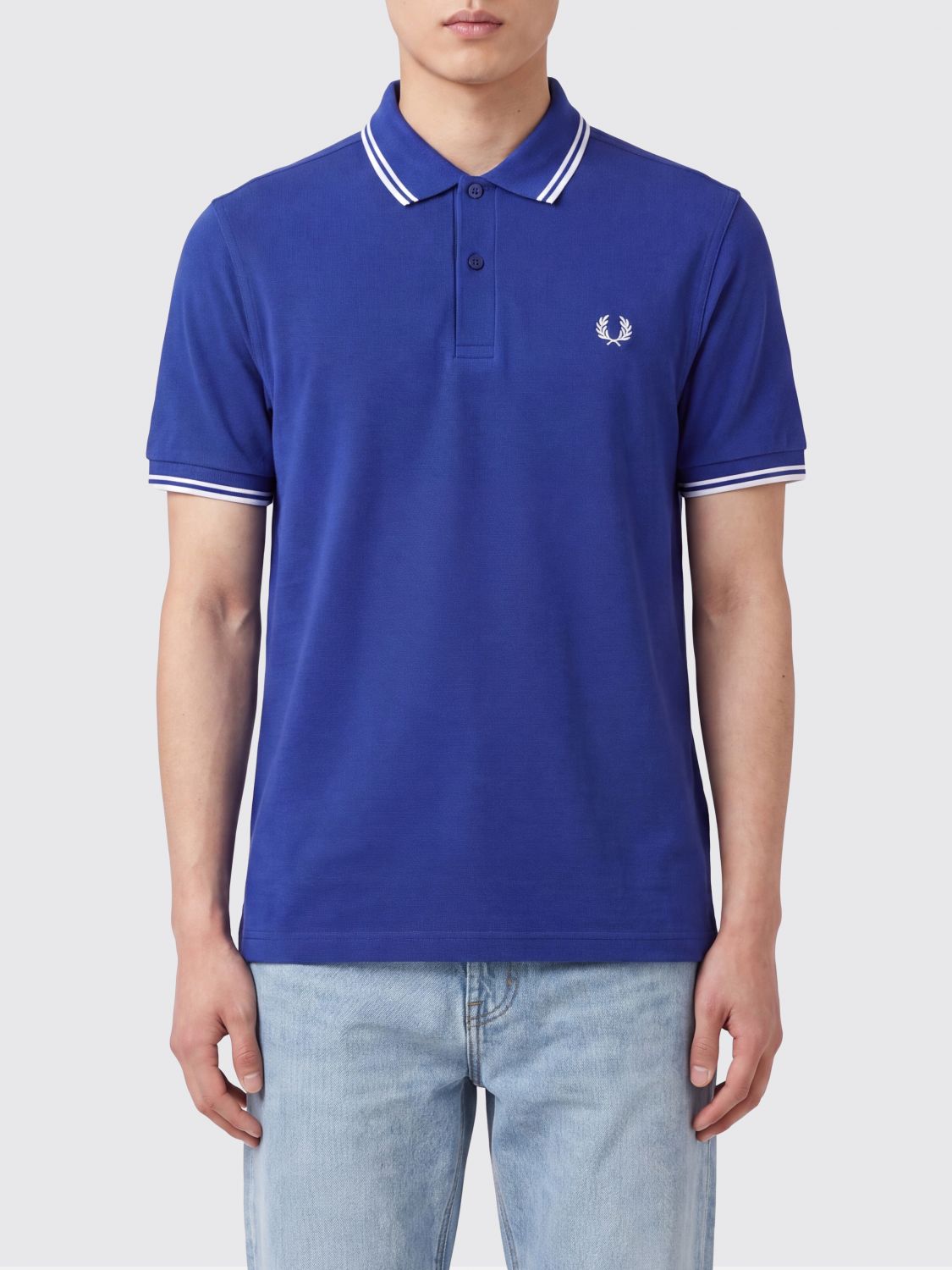 FRED PERRY Polo in cotone con logo