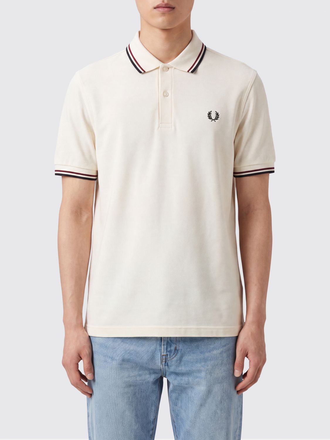 FRED PERRY Baumwoll-Polohemd mit Logo