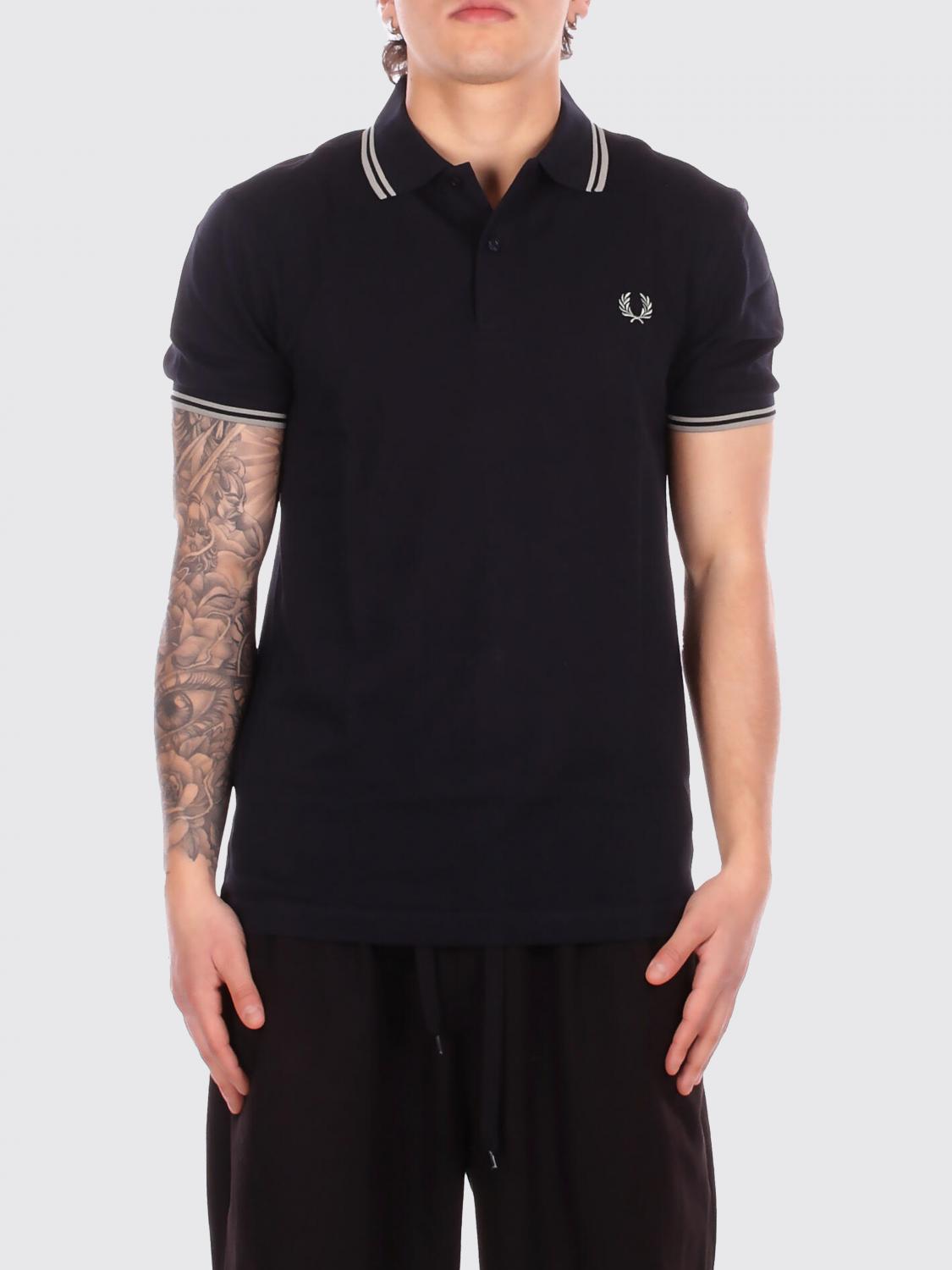 FRED PERRY Baumwoll-Polohemd mit Logo