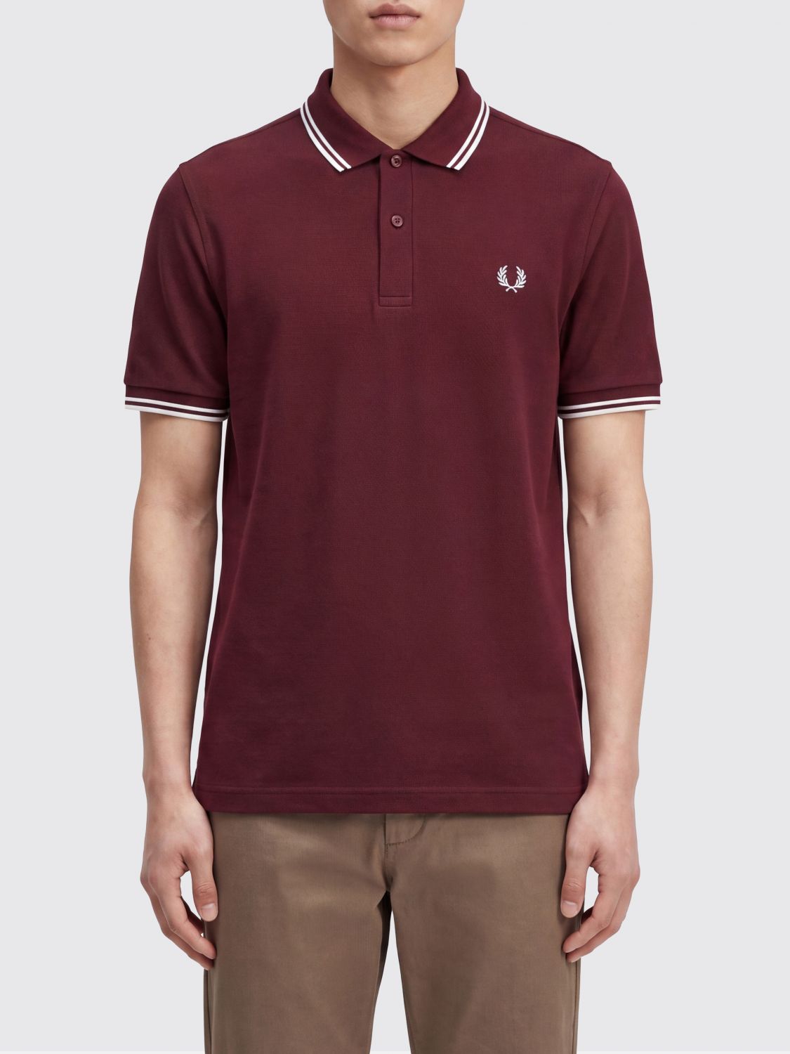 FRED PERRY Polo in cotone con logo