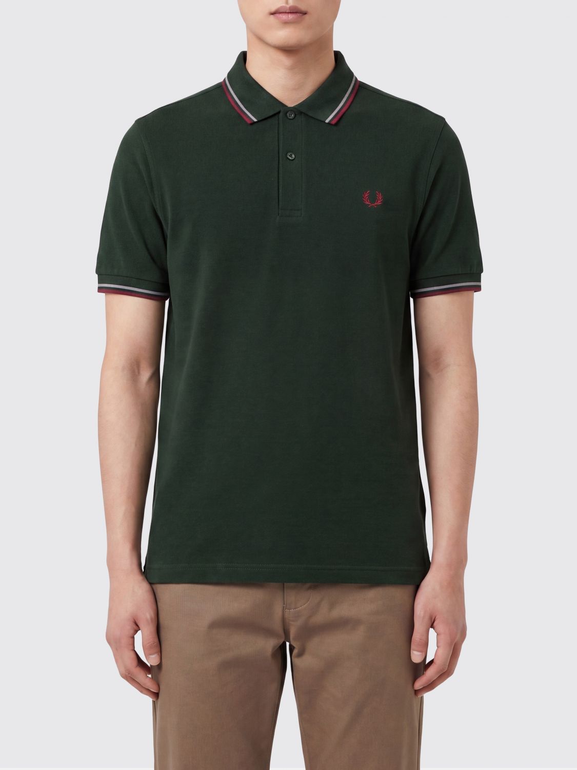 FRED PERRY Polo in cotone con logo