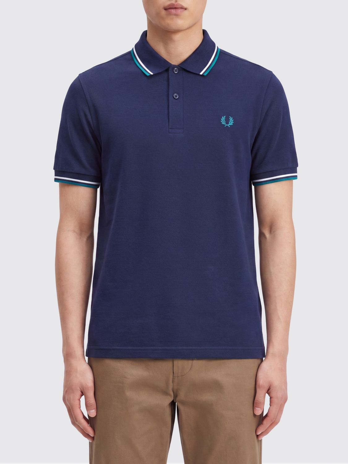 FRED PERRY Polo in cotone con logo