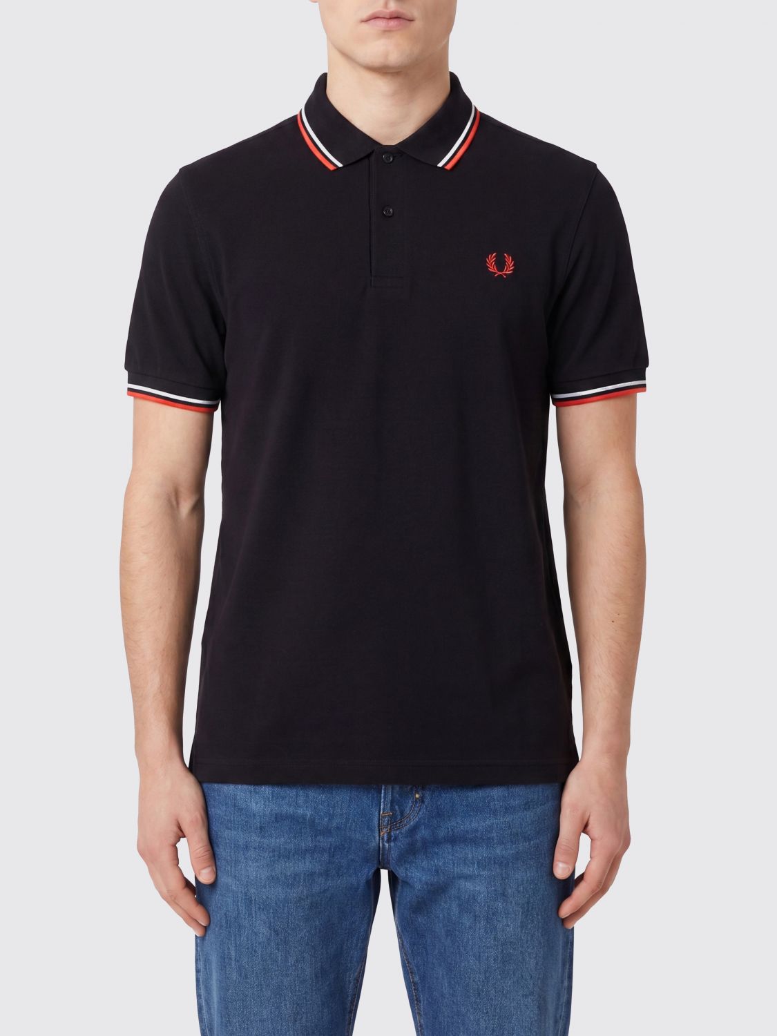 FRED PERRY Polo Shirt Men color Black 1