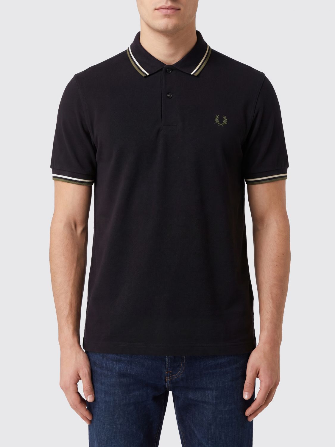 FRED PERRY Polo Shirt Men color Black 2