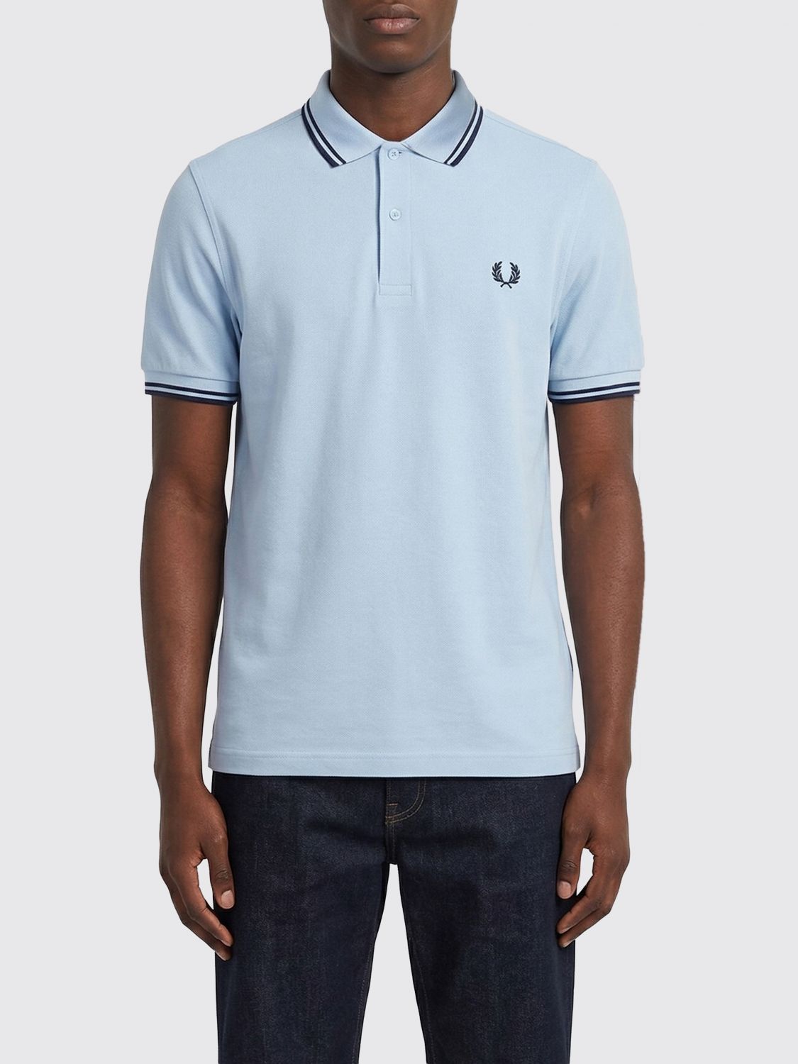 FRED PERRY Polo in cotone con logo