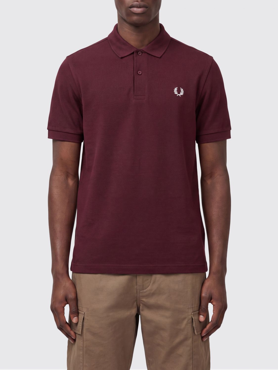 FRED PERRY Polo in cotone con logo