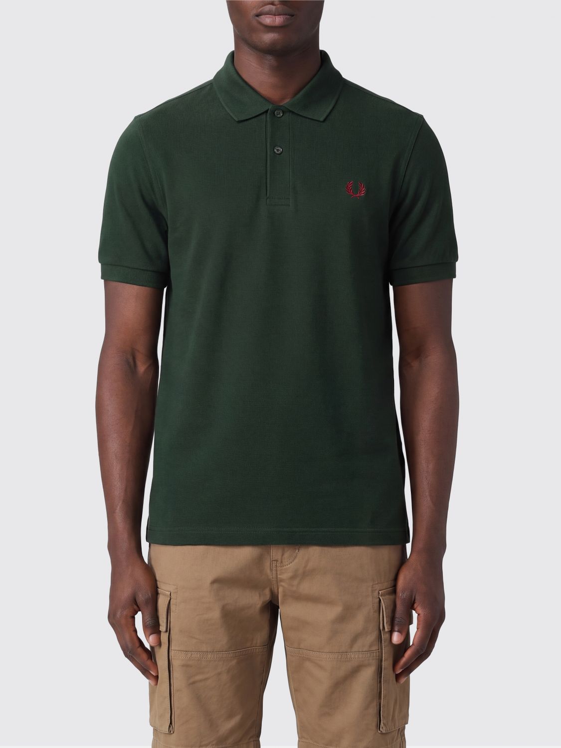 FRED PERRY Polo in cotone con logo