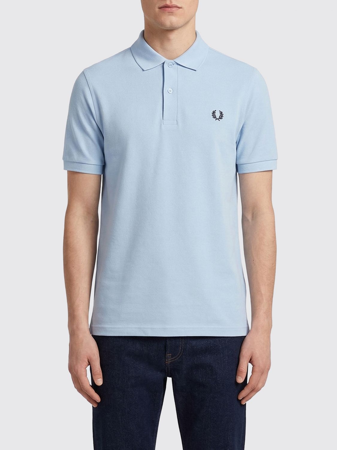 FRED PERRY Baumwoll-Polohemd mit Logo