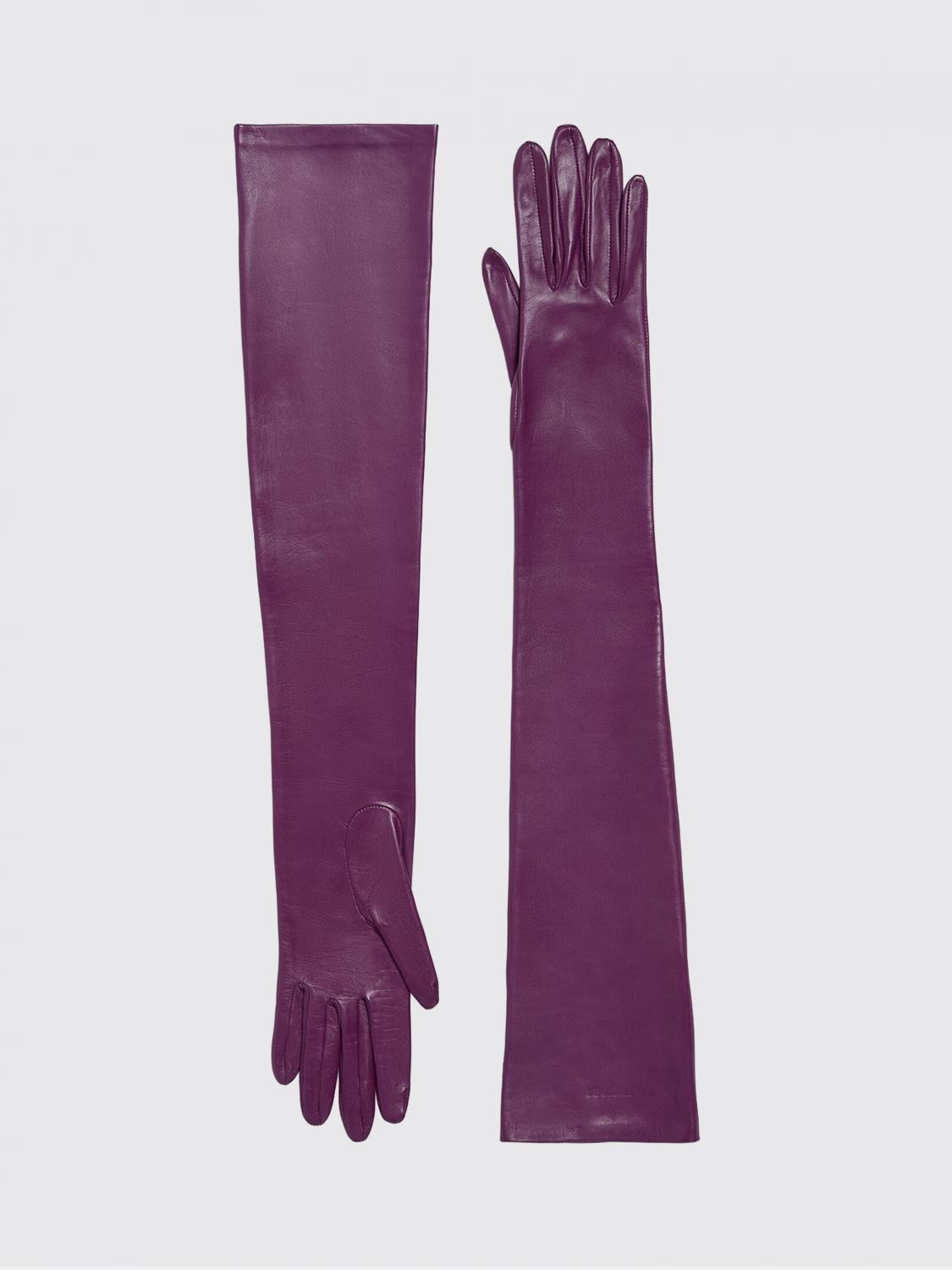BALENCIAGA BALENCIAGA Gloves Woman color Violet　バレンシアガ グローブ ウーマン カラー バイオレット