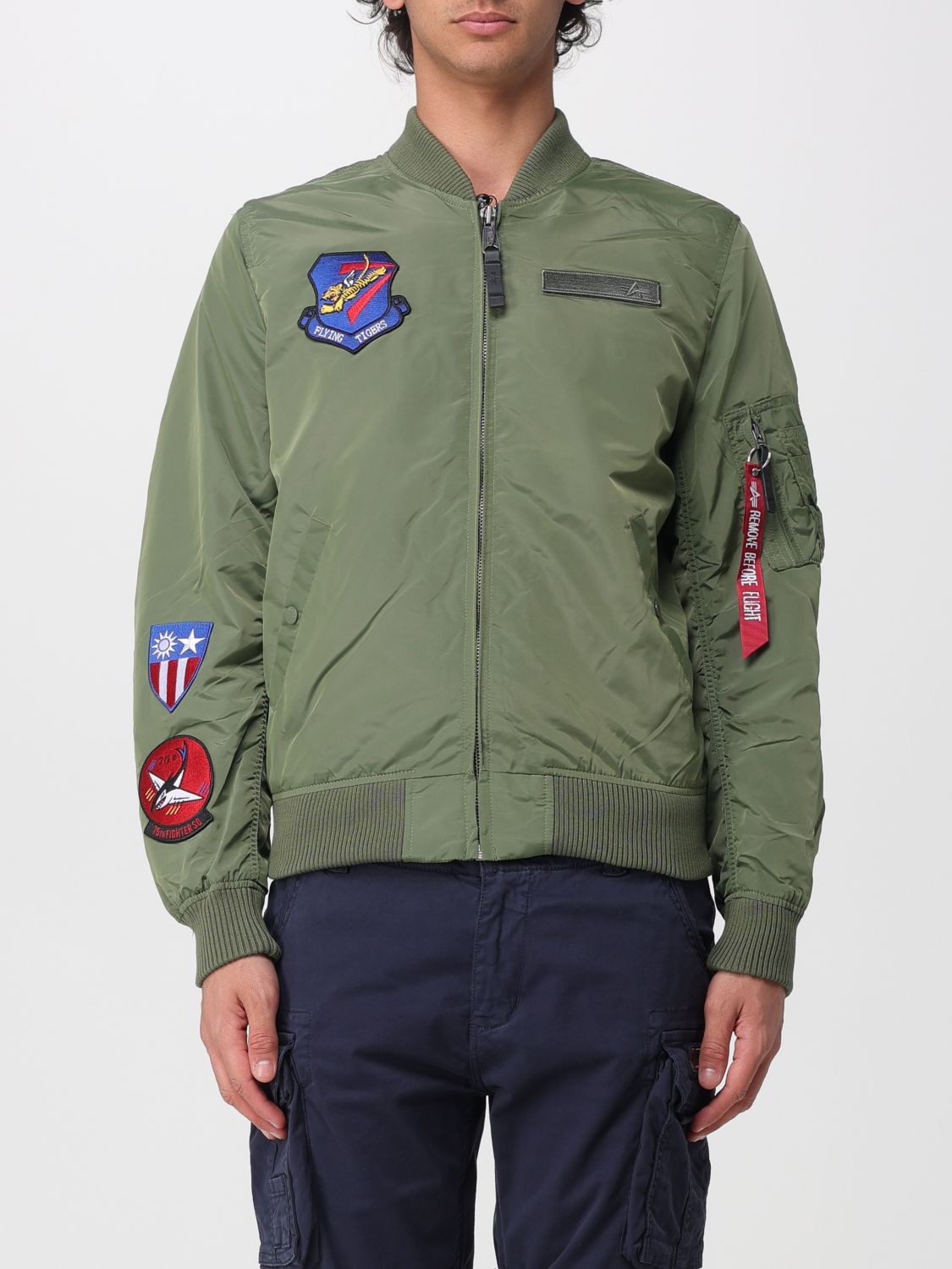 ALPHA INDUSTRIES Nylon-Bomberjacke