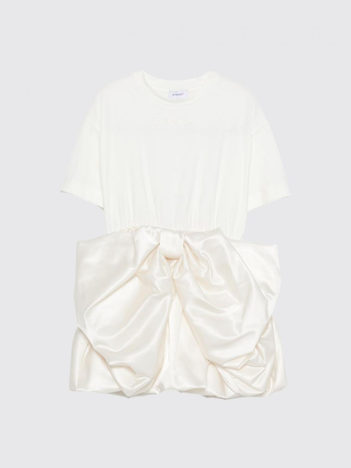 PINKO Dress Kids color Yellow Cream