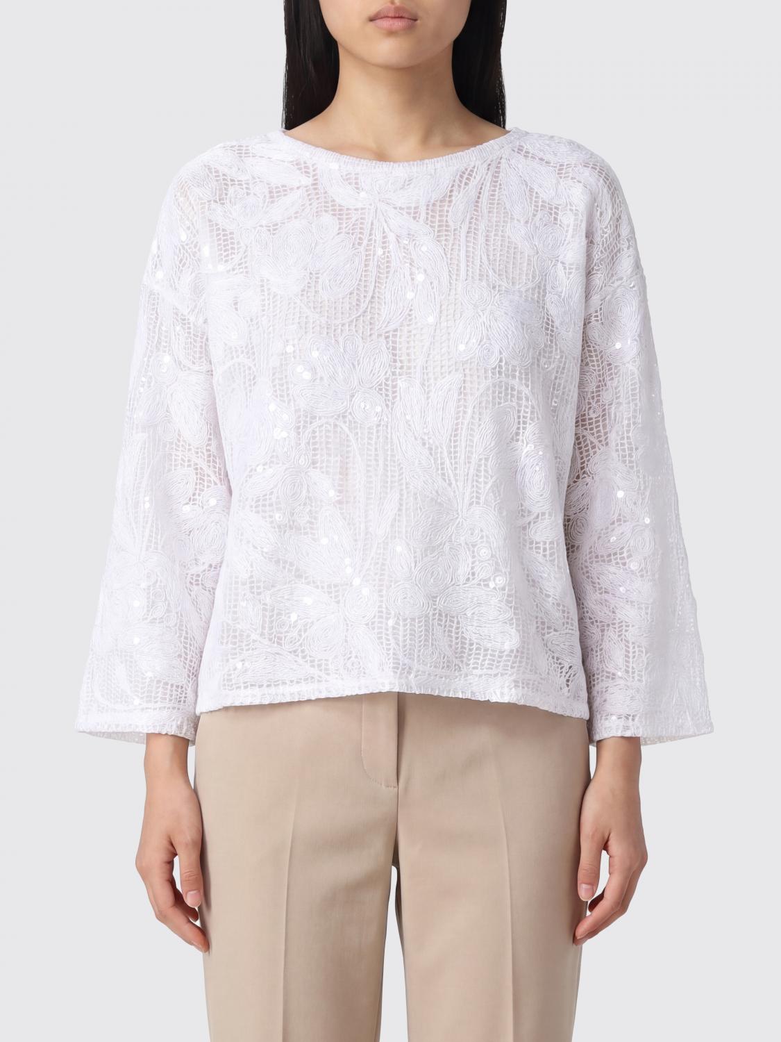 Kangra Crochet Cotton Knit Top