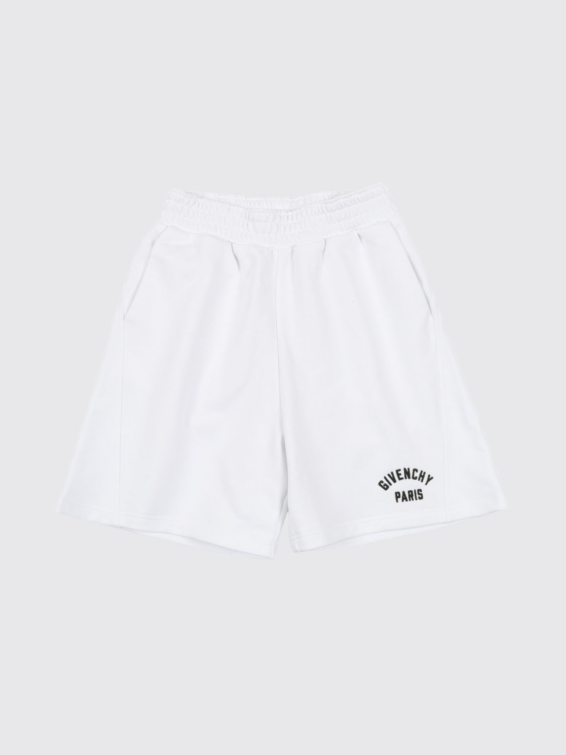 GIVENCHY Cotton Shorts with Logo　GIVENCHY ロゴ入りコットン ショートパンツ GIVENCHY