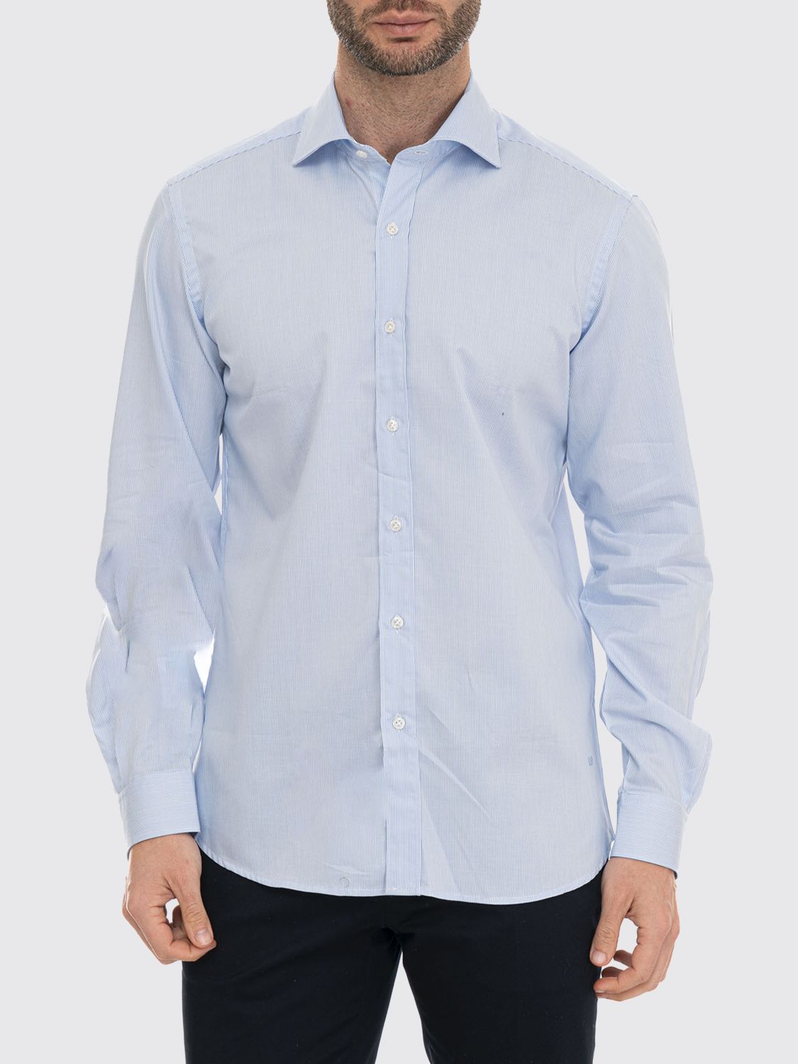 FAY Camicia Uomo colore Celeste