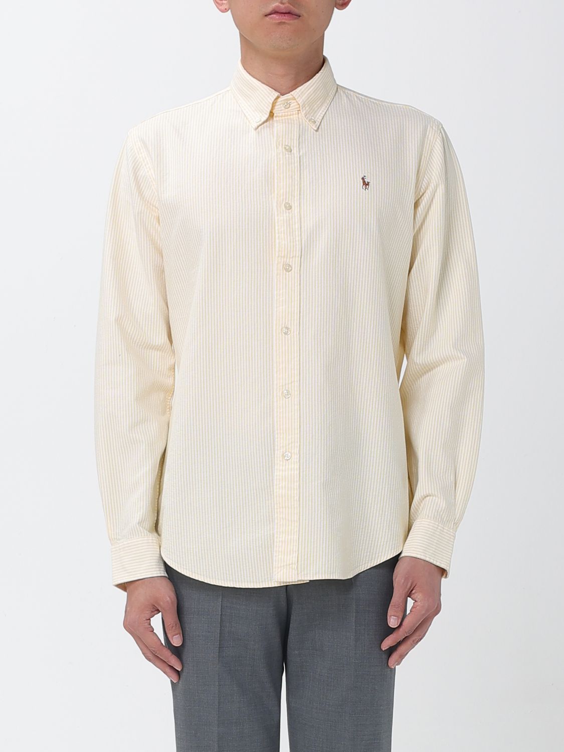 POLO RALPH LAUREN Shirt Men color Green