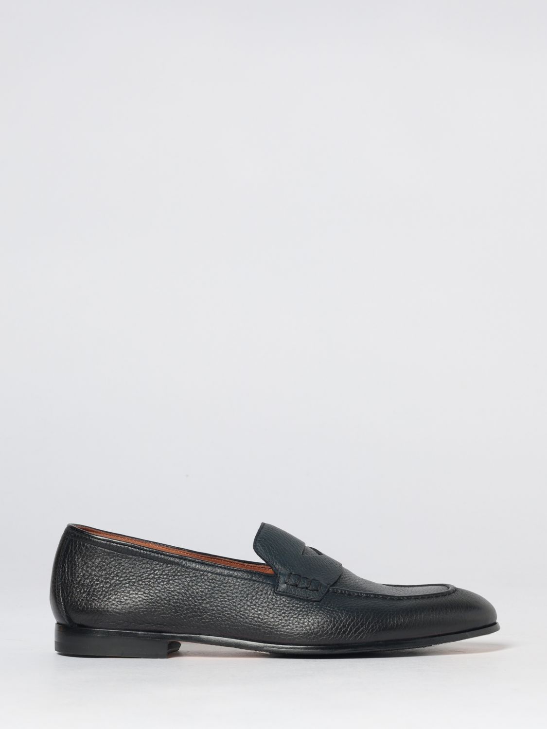 DOUCAL'S Loafer aus genarbtem Leder