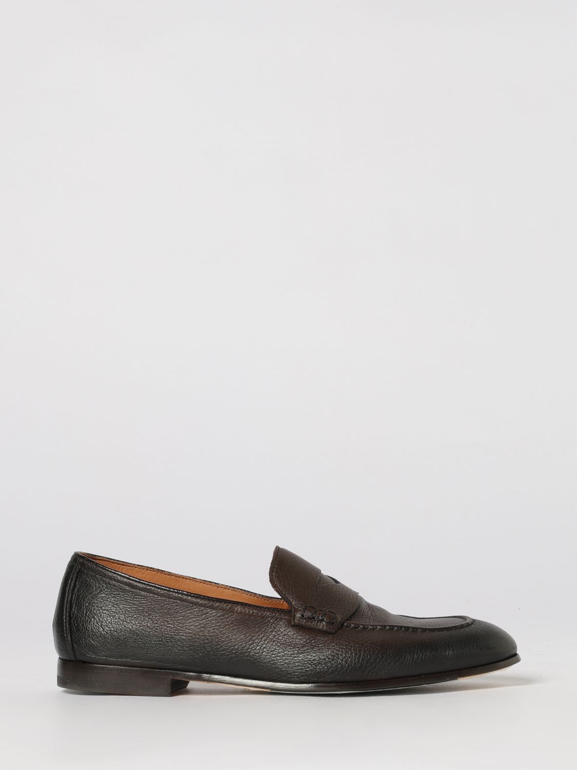 DOUCAL'S Loafer aus genarbtem Leder