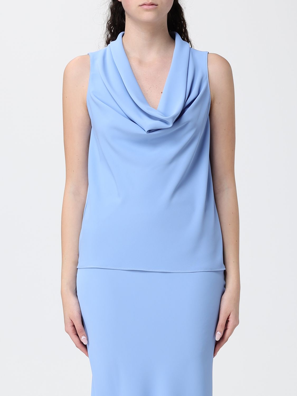 Hanita Crepe Sleeveless Top