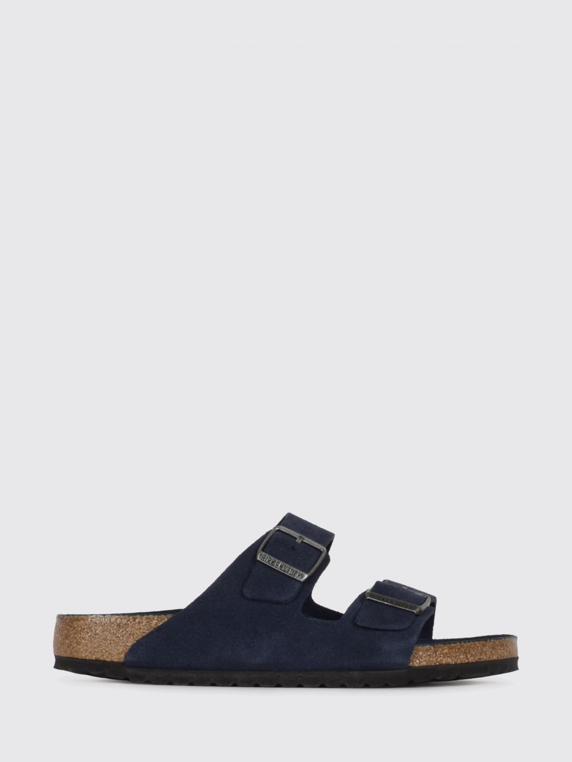 BIRKENSTOCK Sandals Men color Gnawed Blue