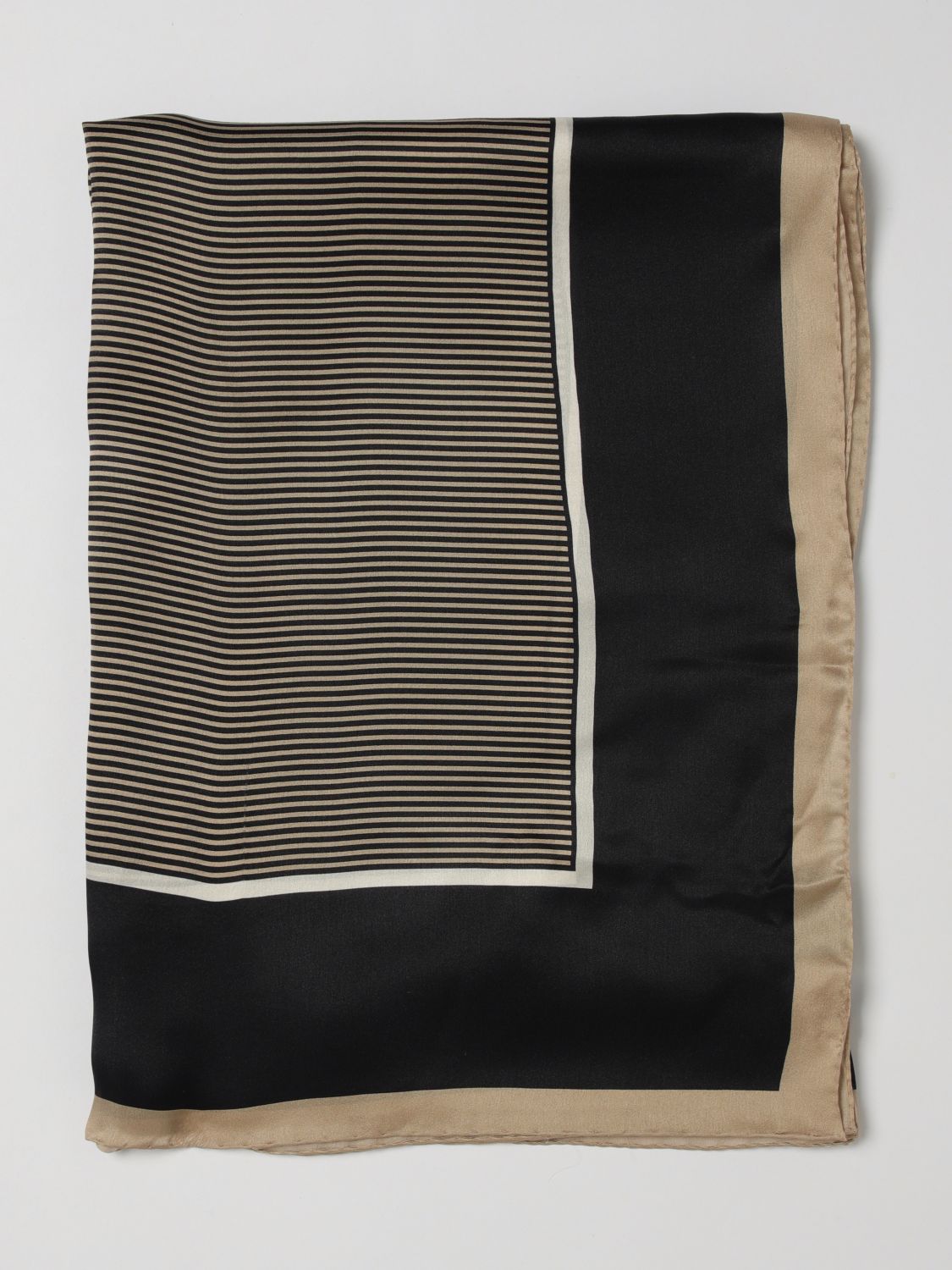 Saint Laurent SAINT LAURENT Scarf Men color Blue　SAINT LAURENT スカーフ メンズ カラー ブルー