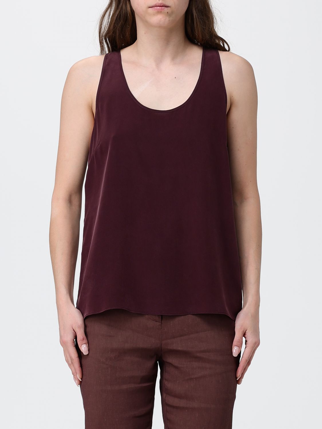 PINKO Top Woman color Burgundy