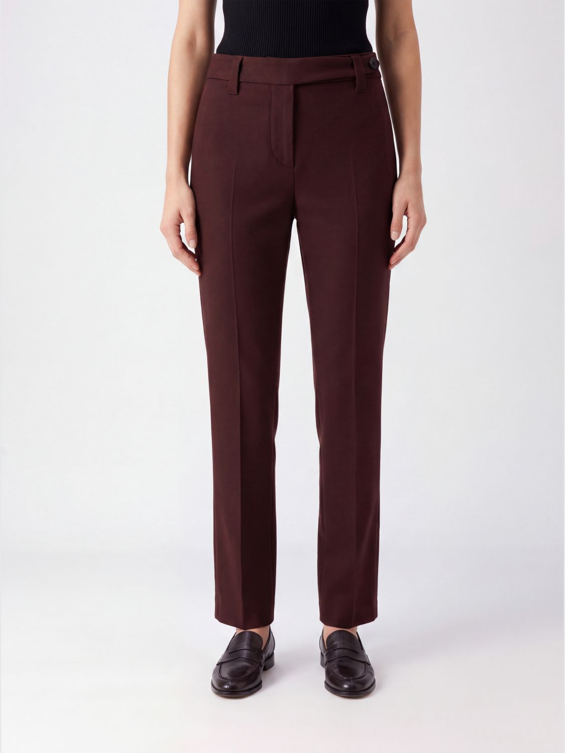 BRUNELLO CUCINELLI Stretch Cotton Slim Fit Trousers
