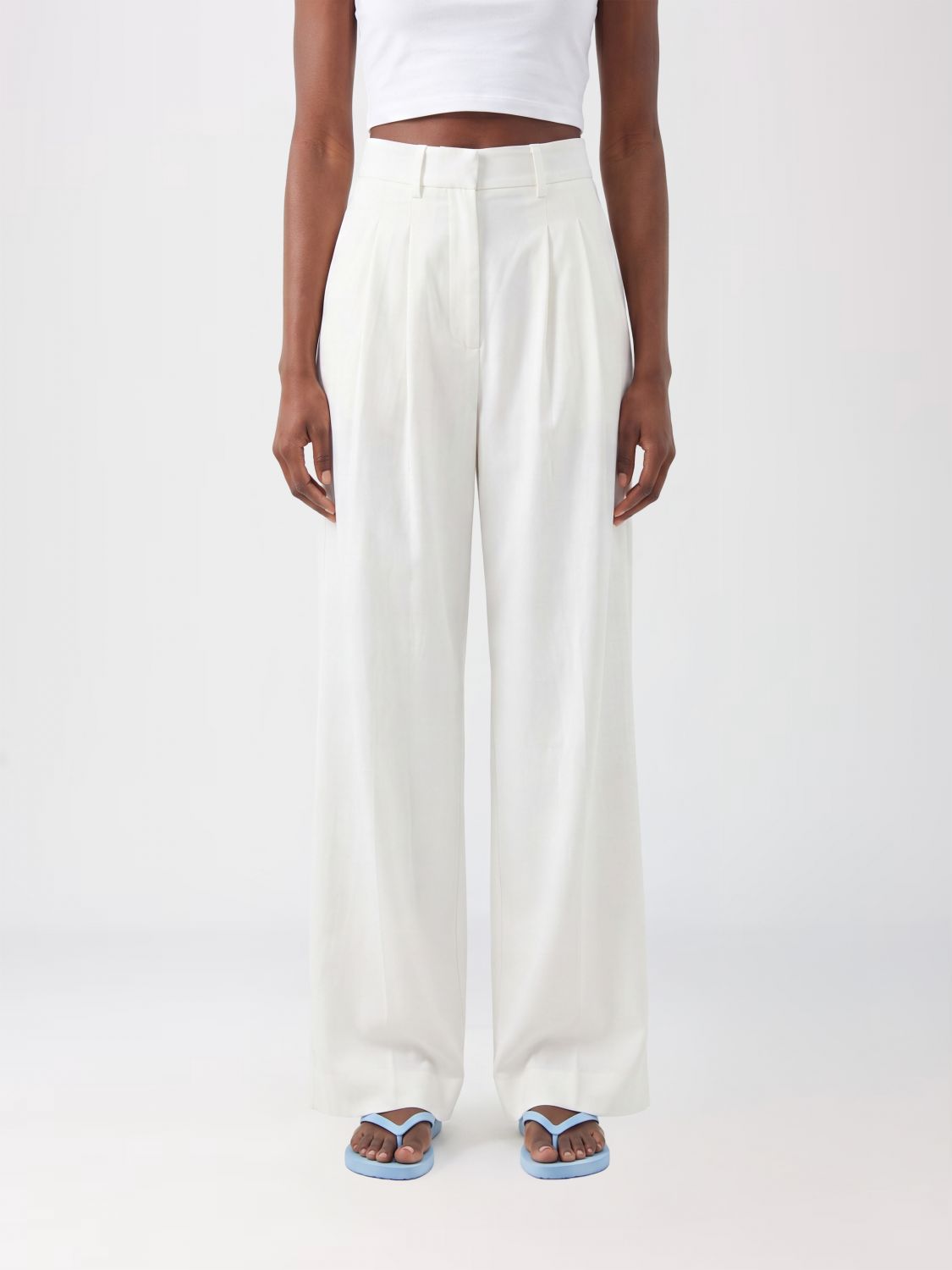 PT TORINO Pants Woman color White