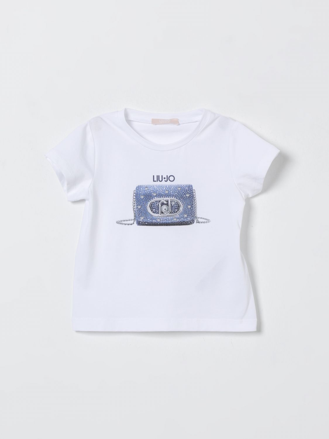 LIU JO Baumwoll-T-Shirt mit Puppe und Herz